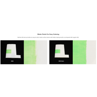 Bambulab ASA Aero 3D Printer Filament 1 KG Lightweight Impact Resistance with RFID Good for Drone